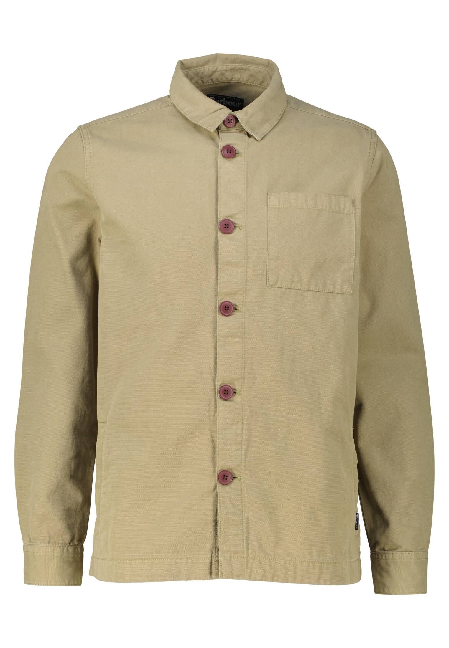 Barbour Langarmhemd Herren Overshirt Tailored Fit günstig online kaufen