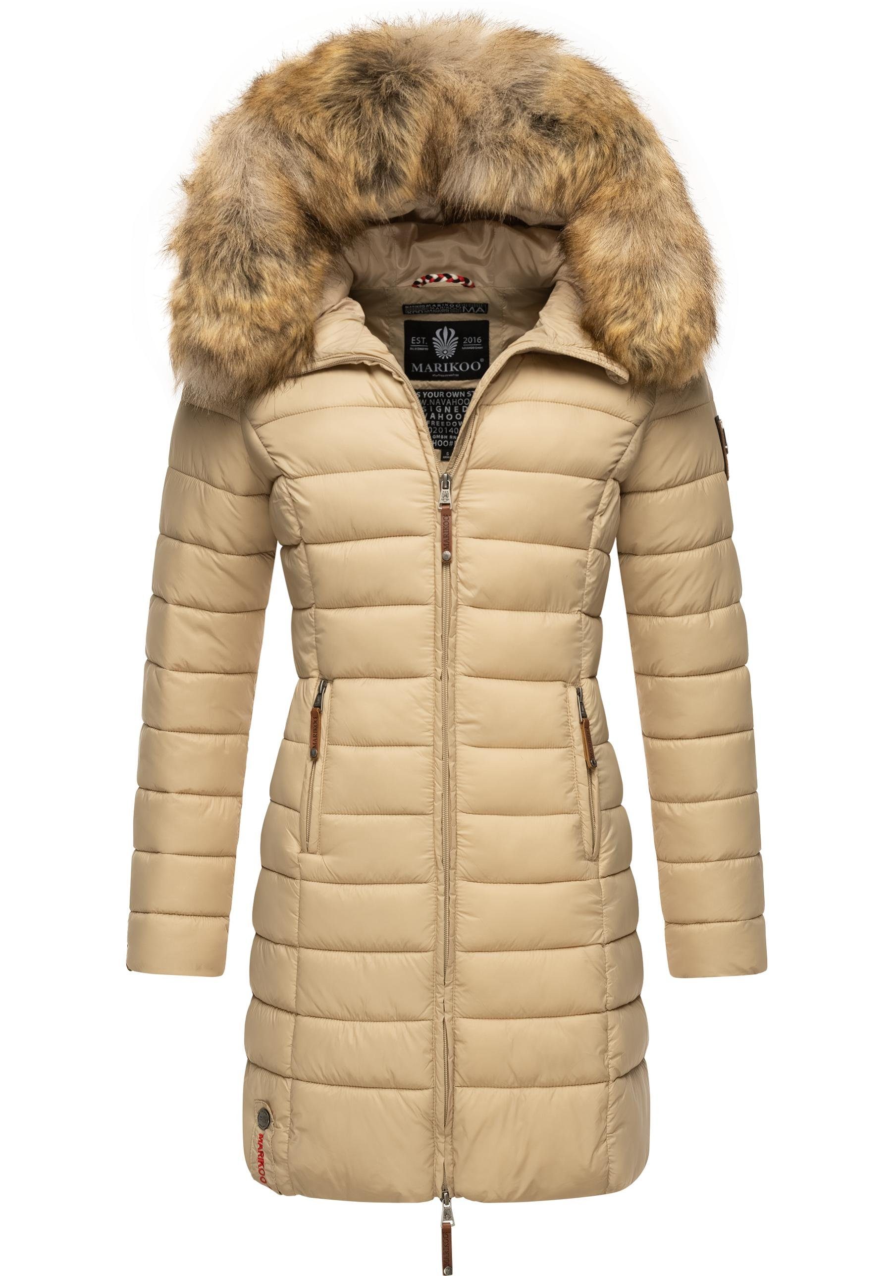 Marikoo Steppmantel Rose-Stepp zeitloser Winterparka mit günstig online kaufen