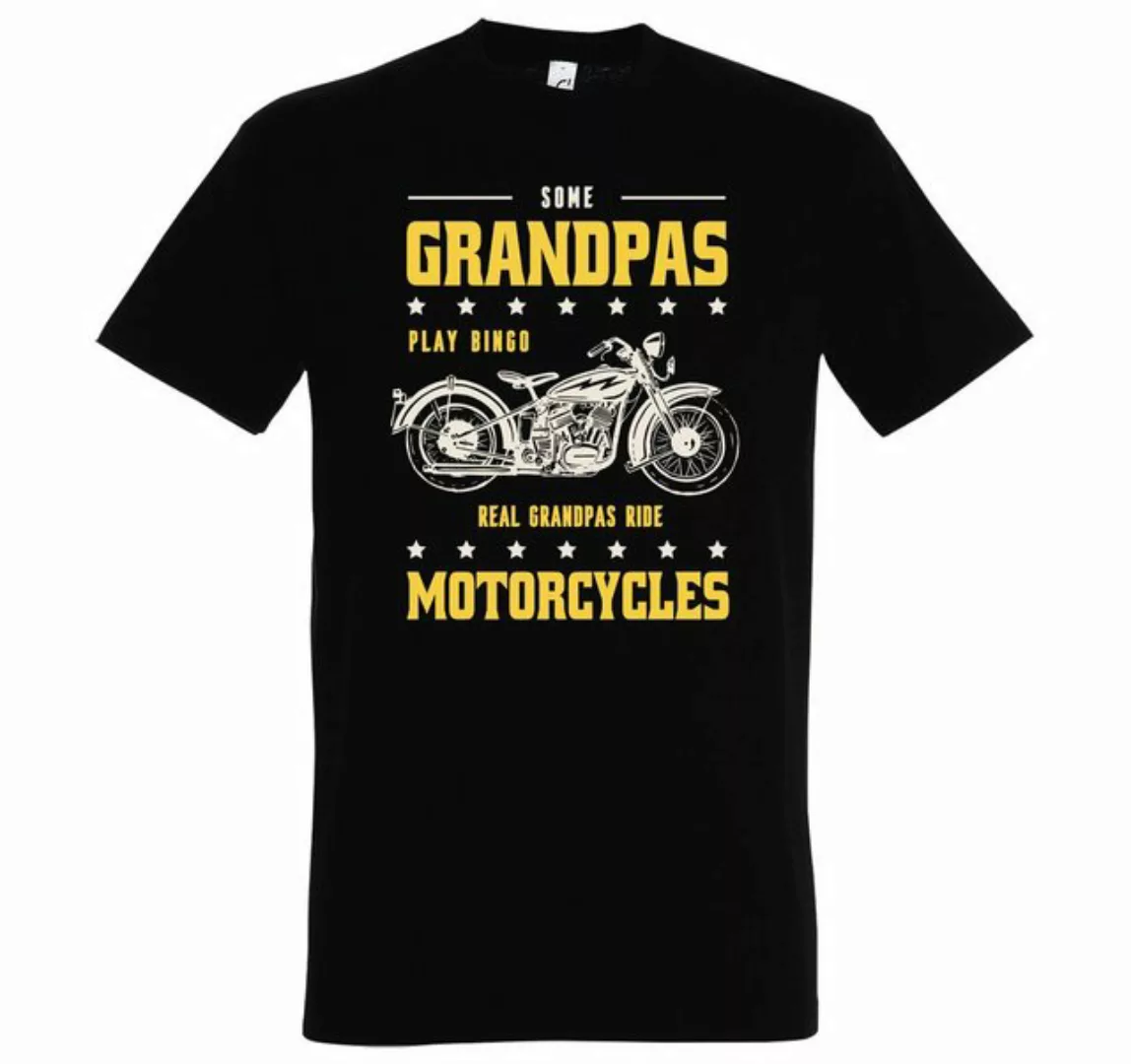 Youth Designz T-Shirt "Real Grandpas Ride Motorcycles" Herren Shirt mit tre günstig online kaufen