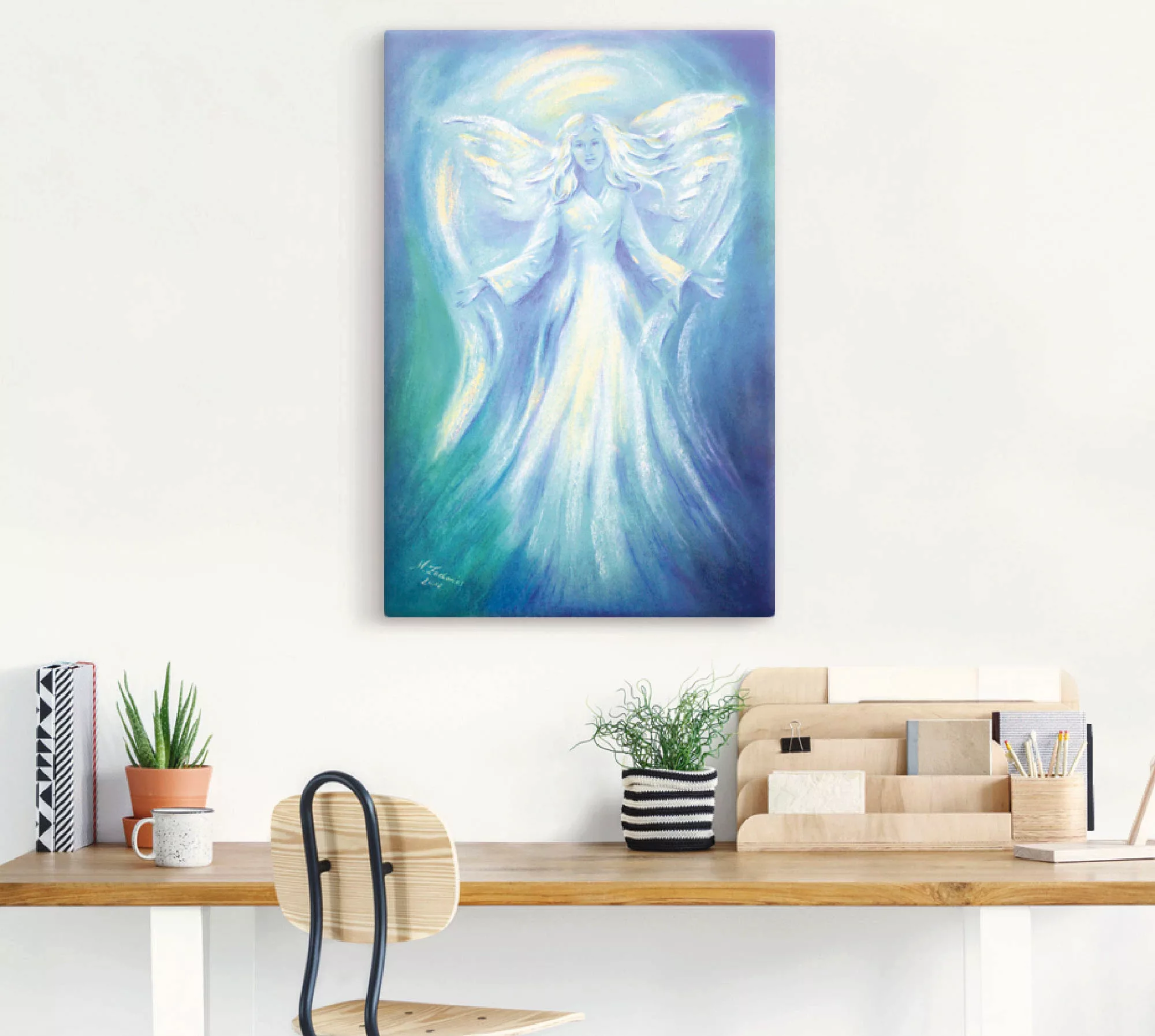 Artland Wandbild "Engel der Liebe", Religion, (1 St.), als Leinwandbild, Po günstig online kaufen