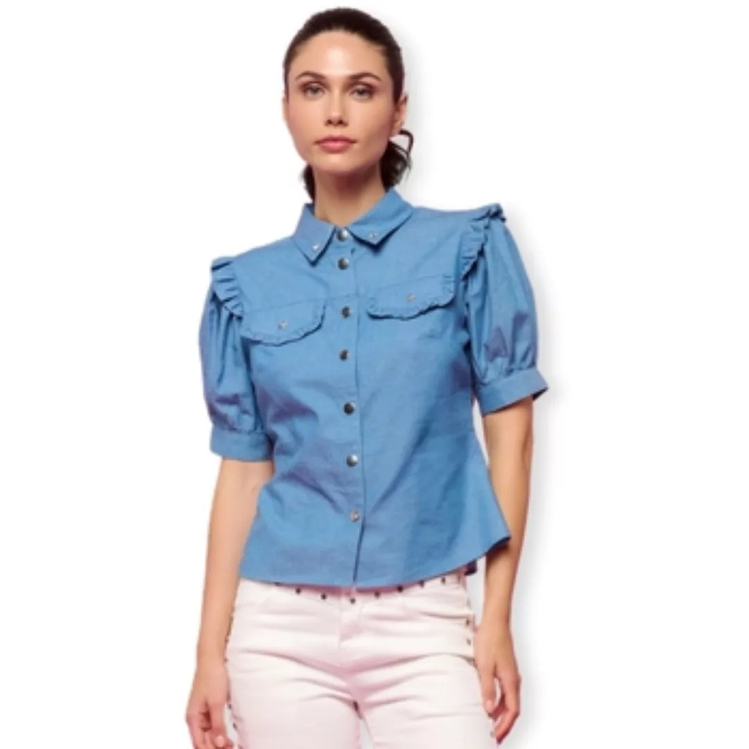 Minueto  Blusen Shirt Zuma - Denim günstig online kaufen