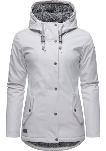 Ragwear Regenjacke Marge warm gefütterter Damen Winter Regenmantel günstig online kaufen