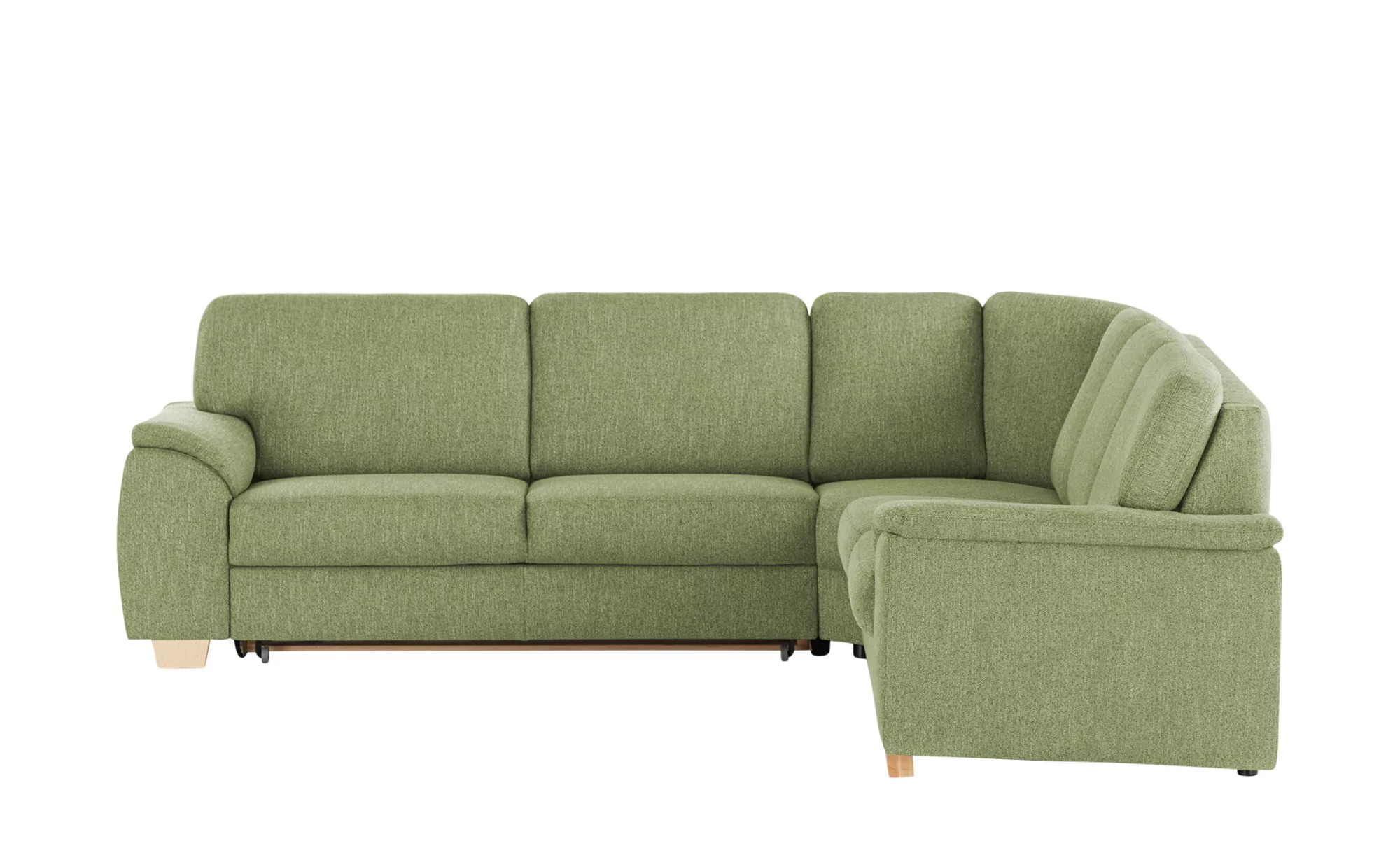 smart Ecksofa  Valencia ¦ grün ¦ Maße (cm): B: 280 H: 90 T: 250.0 Polstermö günstig online kaufen