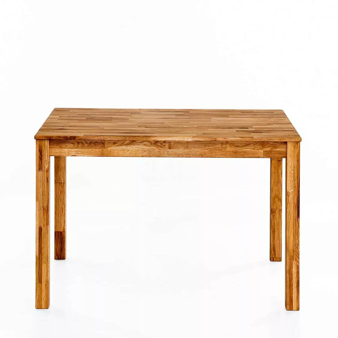 Echtholztisch aus Eiche Massivholz modern günstig online kaufen