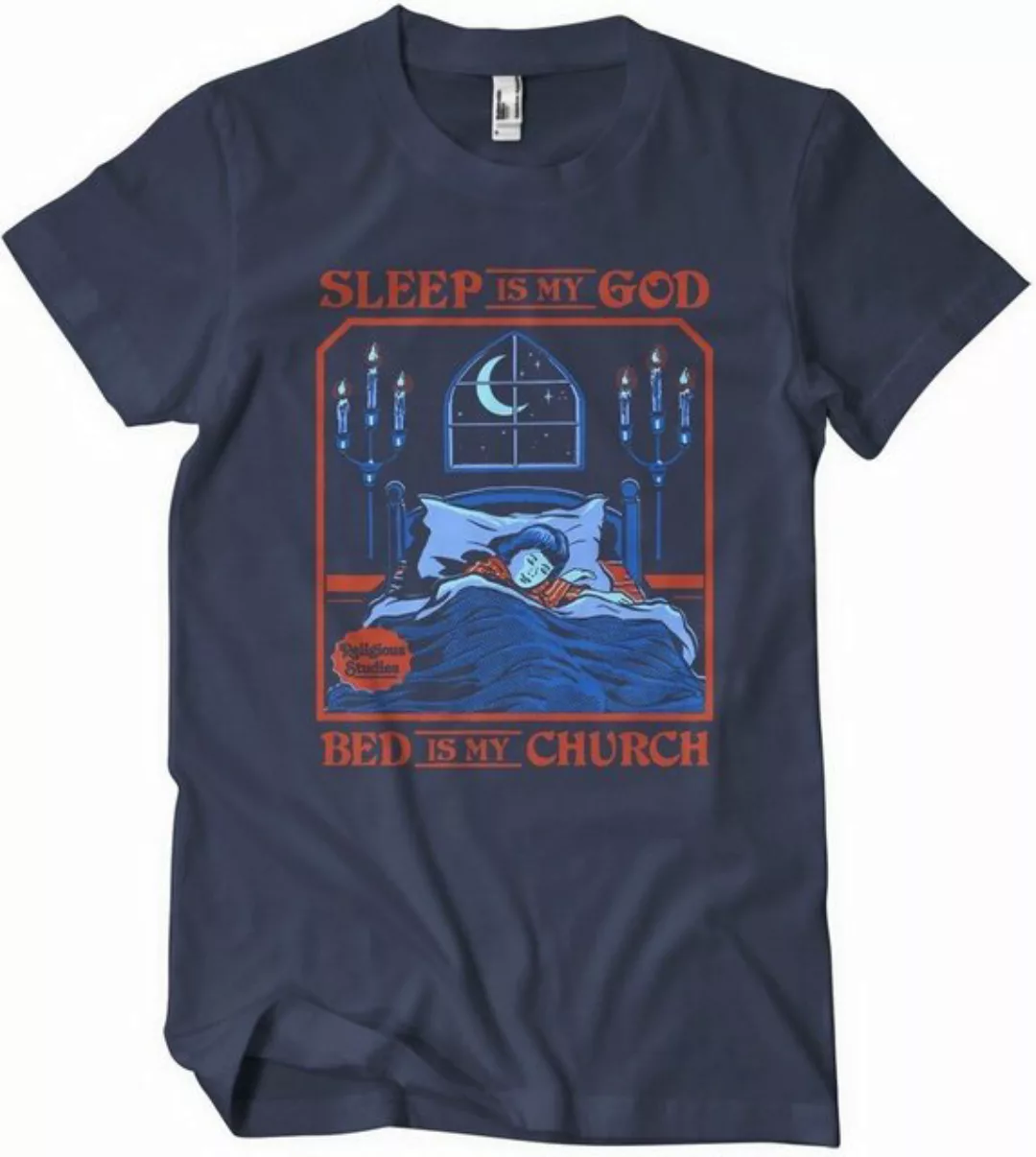 Steven Rhodes T-Shirt Sleep is my God günstig online kaufen