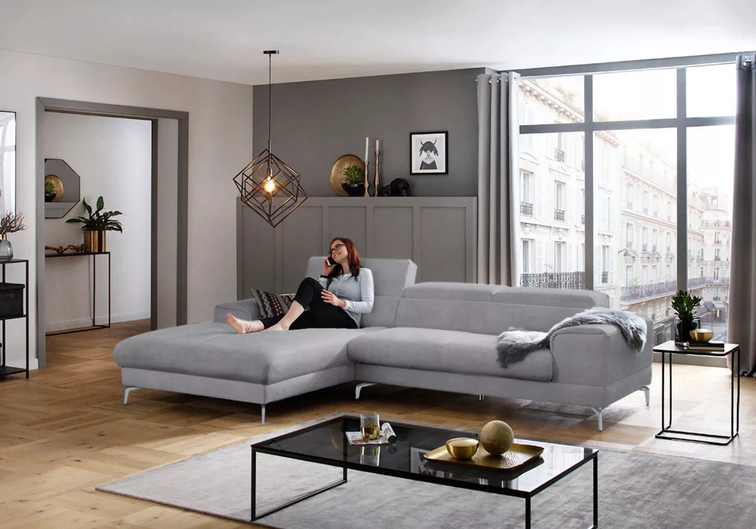 W.SCHILLIG Ecksofa "piedroo, Designsofa mit tollem Sitzkomfort, bequem und günstig online kaufen