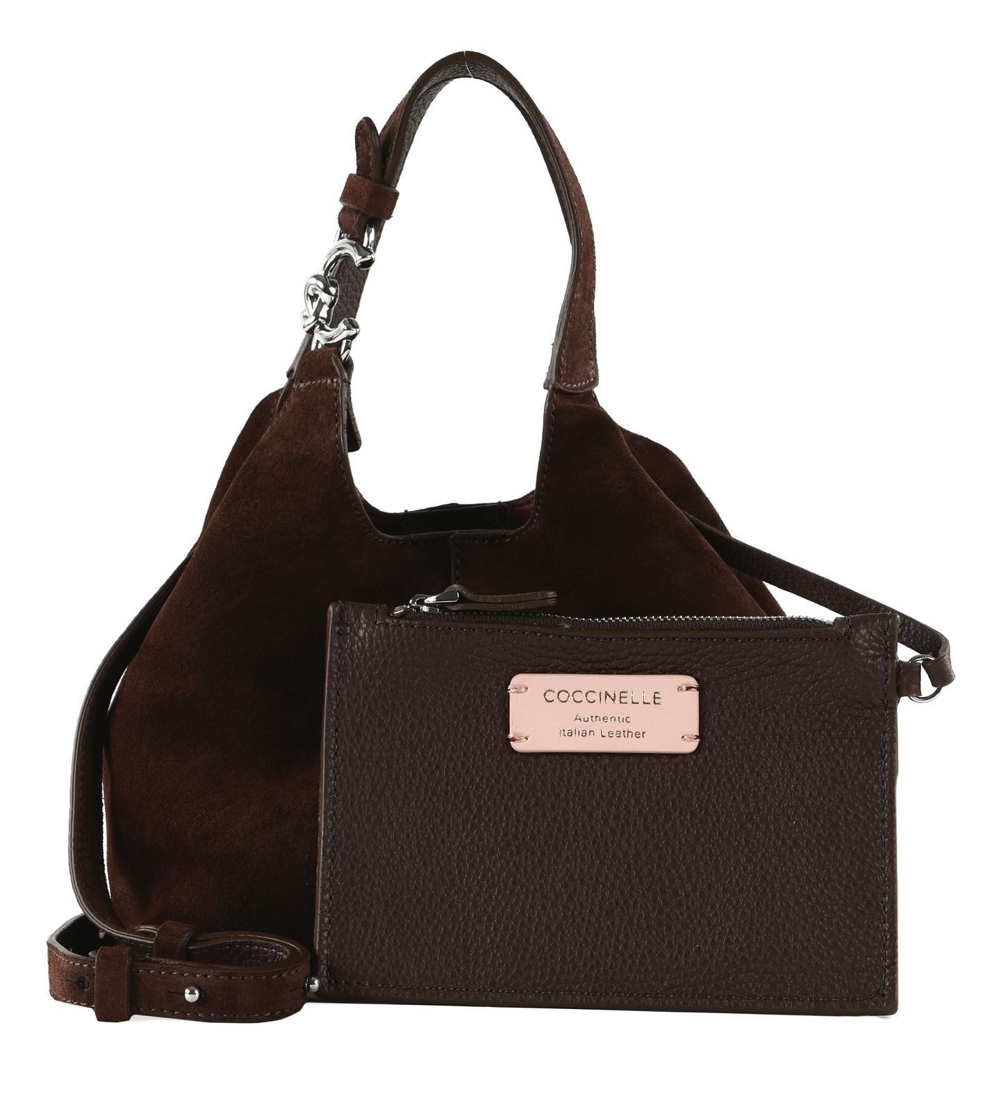COCCINELLE Handtasche Handbag Suede (Set, 2-tlg), günstig online kaufen