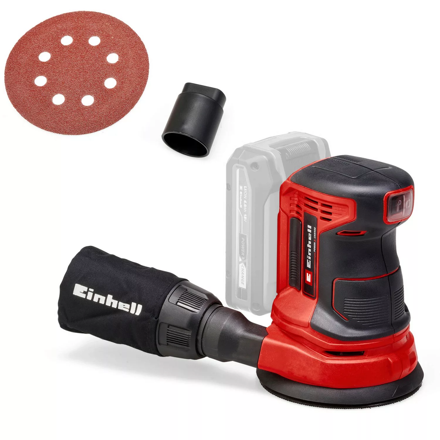 Einhell Power X-Change Akku-Exzenterschleifer TE-RS 18 Li Solo günstig online kaufen