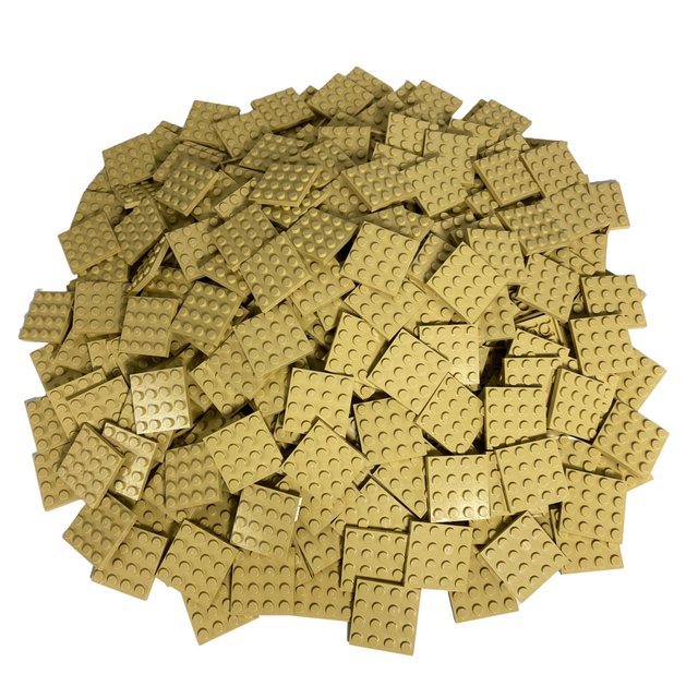 LEGO® Spielbausteine LEGO® 4x4 Platten Bauplatten Hellbeige - 3031 NEU! Men günstig online kaufen