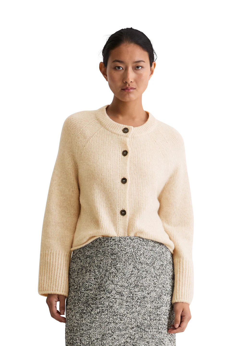 Marc OPolo Cardigan "aus softem Schurwolle-Mix" günstig online kaufen