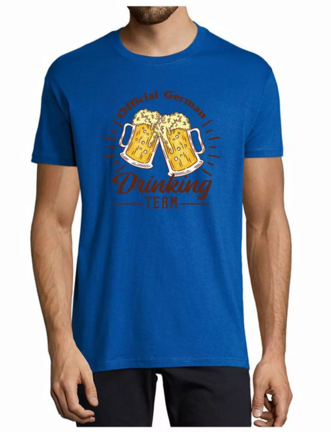 MyDesign24 T-Shirt Herren Fun Print Shirt - Oktoberfest official Drinking T günstig online kaufen