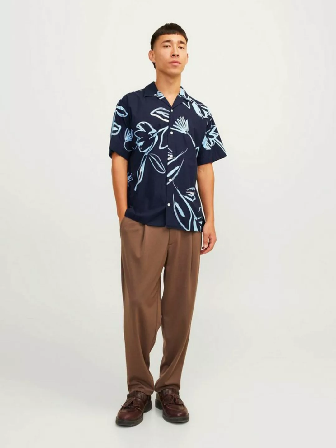 Jack & Jones Kurzarmhemd Palma Resort (1-tlg) günstig online kaufen