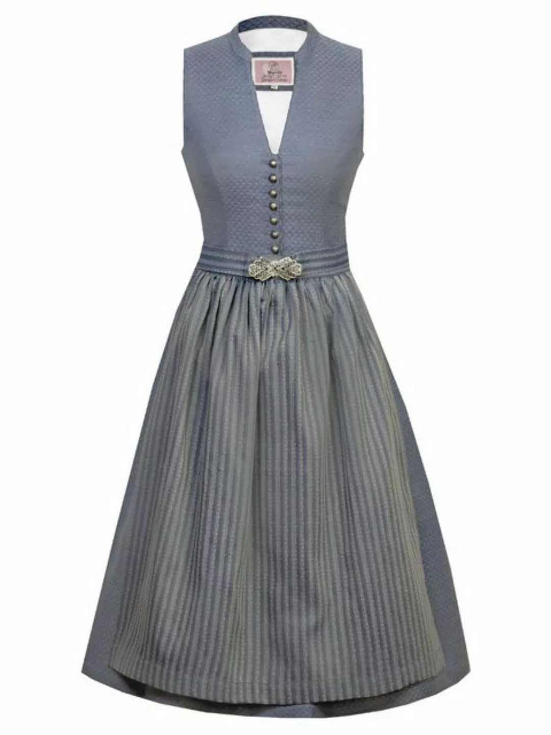 MarJo Trachtenkleid Midi Dirndl 2tlg. 70cm JOHANNA light denim günstig online kaufen