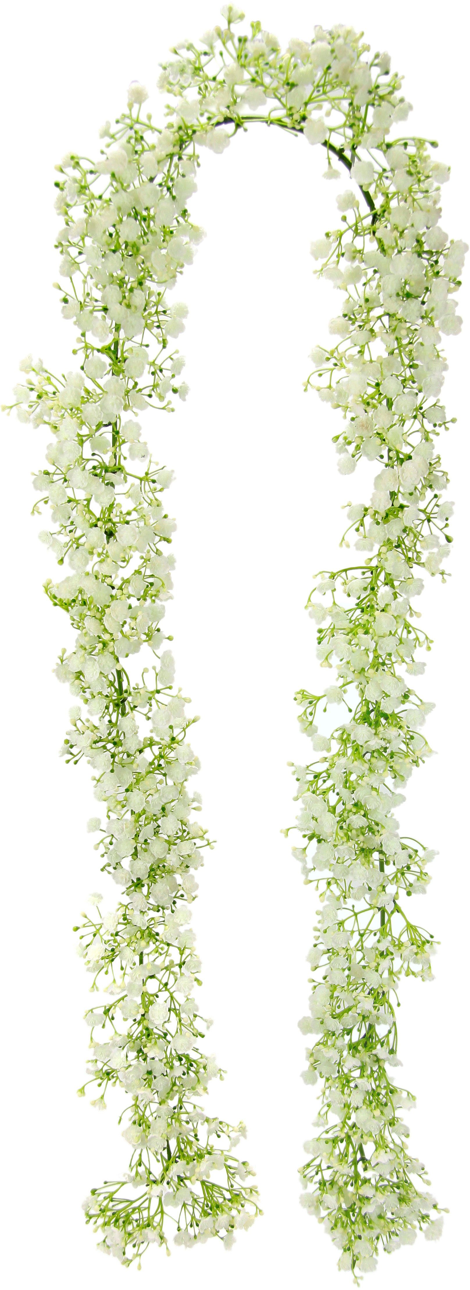 Kunstgirlande Schleierkraut, I.GE.A., Höhe 170 cm, günstig online kaufen