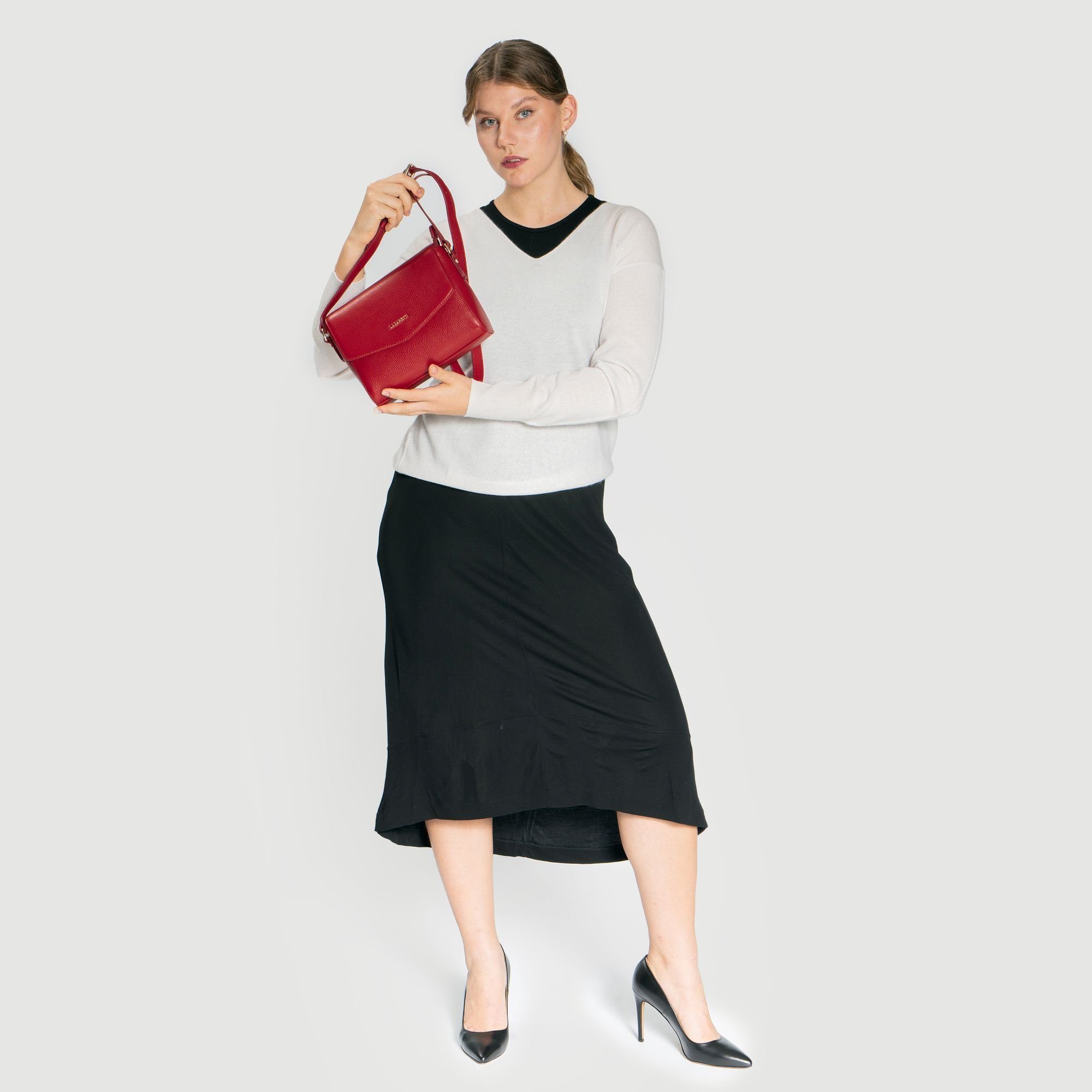 Lazarotti Umhängetasche Bologna Leather, aus echtem günstig online kaufen