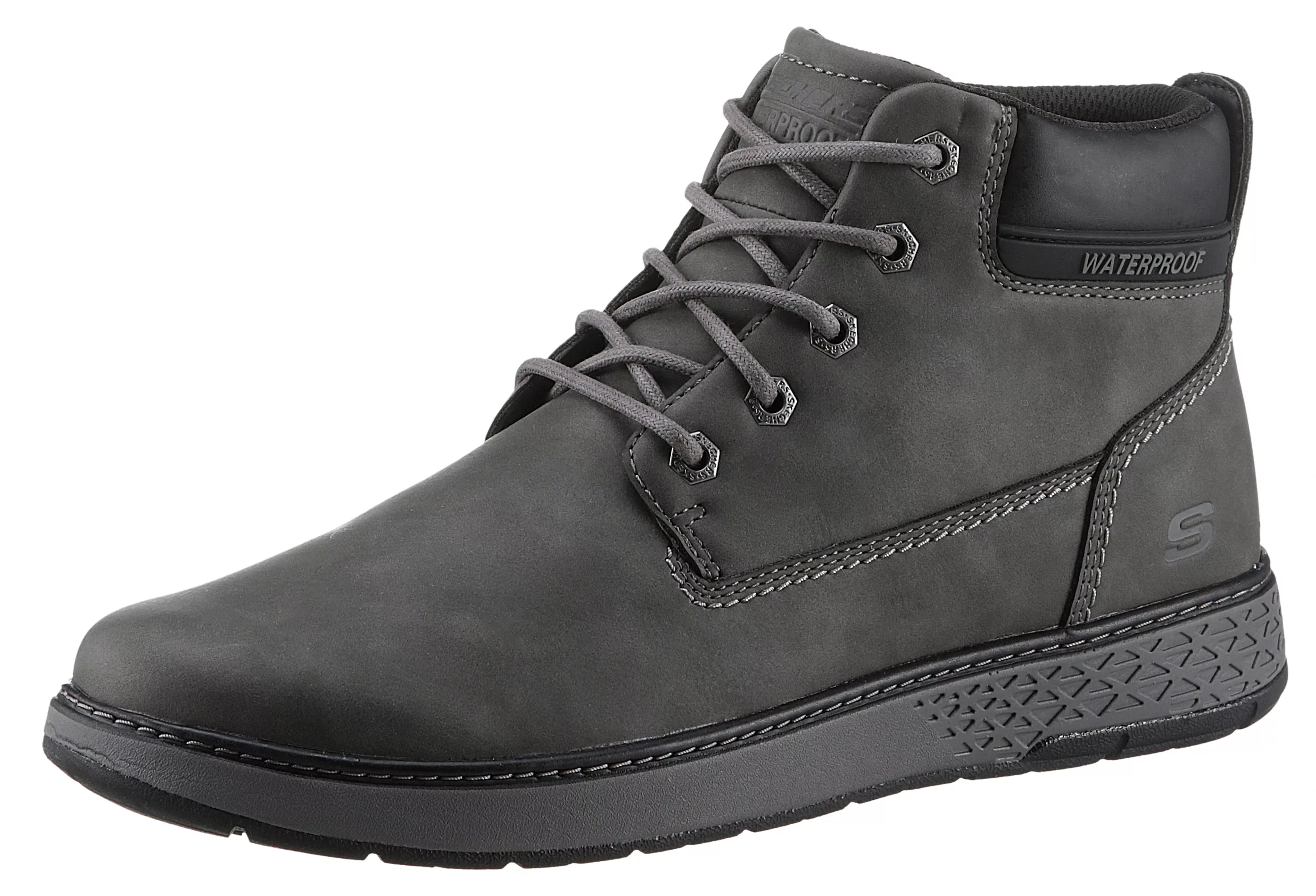 Skechers Schnürboots "GARLAN", Schnürstiefel, Boots mit dämpfender Sohlente günstig online kaufen