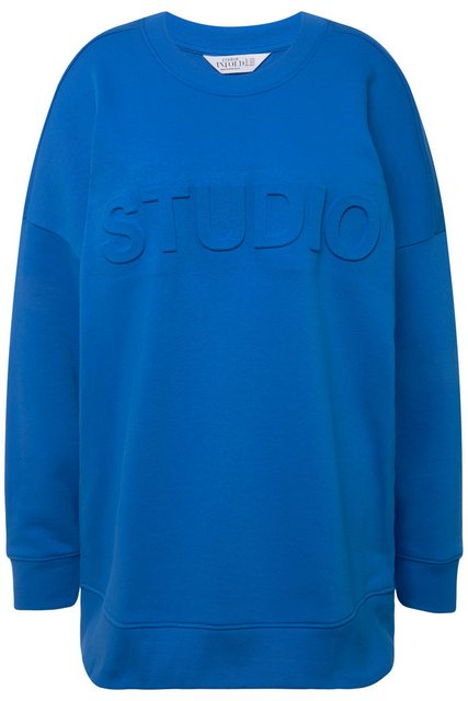 Studio Untold Sweatshirt Sweatshirt oversized 3D-Statement Rundhals Langarm günstig online kaufen