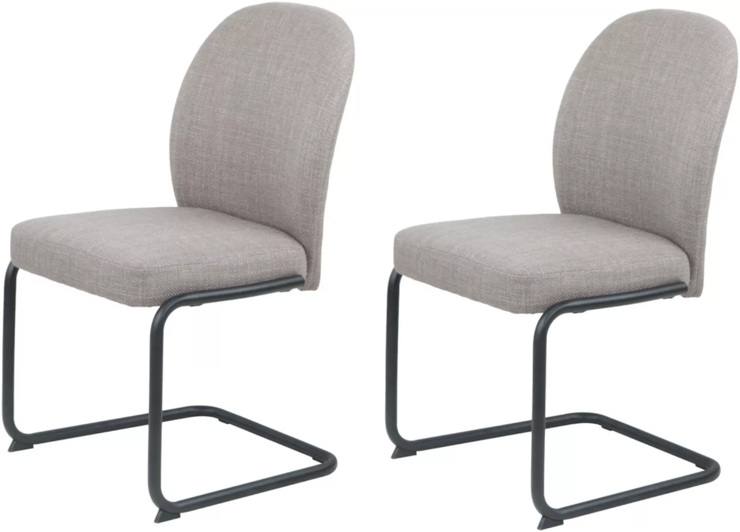 HELA Freischwinger "KAREN", (Set), 2 St., Esszimmerstuhl, Rundrohrgestell, günstig online kaufen