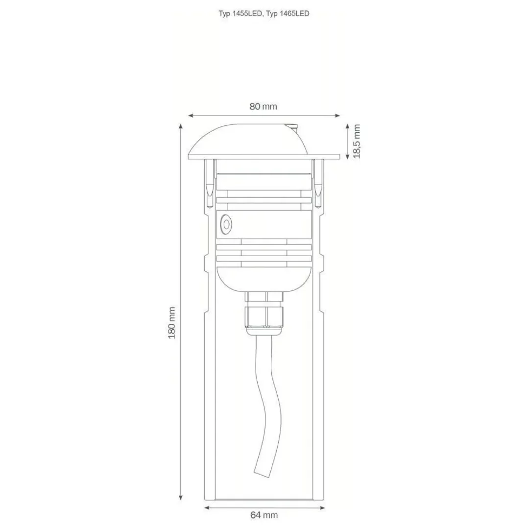 Bodeneinbaustrahler A-344020, 110 ° Abstrahlwinkel, Edelstahl, Aluguss, IP6 günstig online kaufen