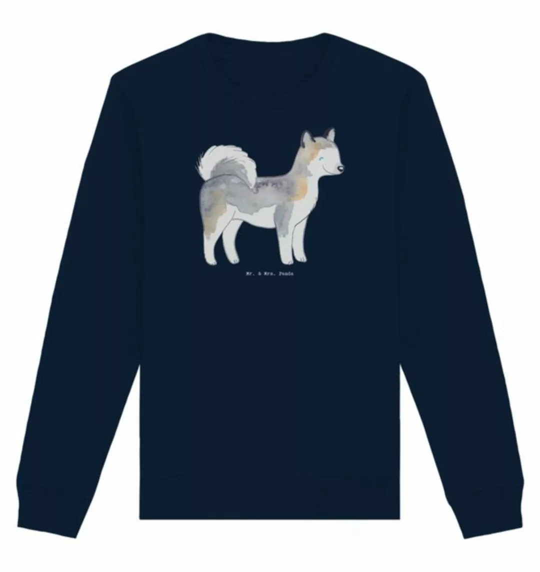 Mr. & Mrs. Panda Longpullover Größe XXL Siberian Husky Moment - French Navy günstig online kaufen