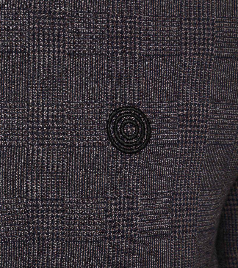 Blaue Industrie Strickjacke Grau Marine - Größe XL günstig online kaufen