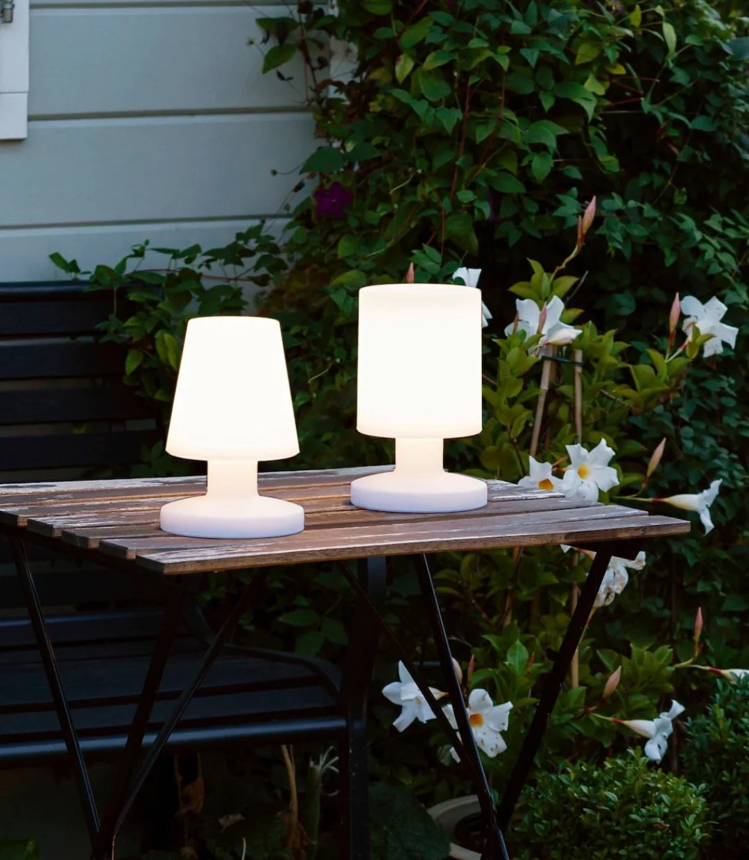 Reality LED-Außenleuchte für den Tisch Lora Weiß 1,5 W günstig online kaufen