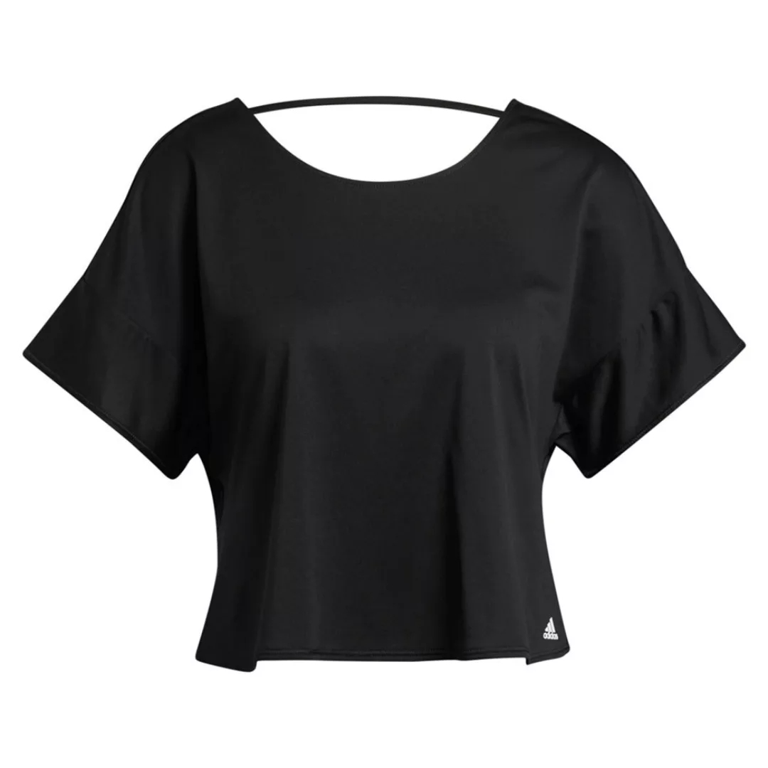 adidas – Yoga Primeblue – T-Shirt in Schwarz günstig online kaufen