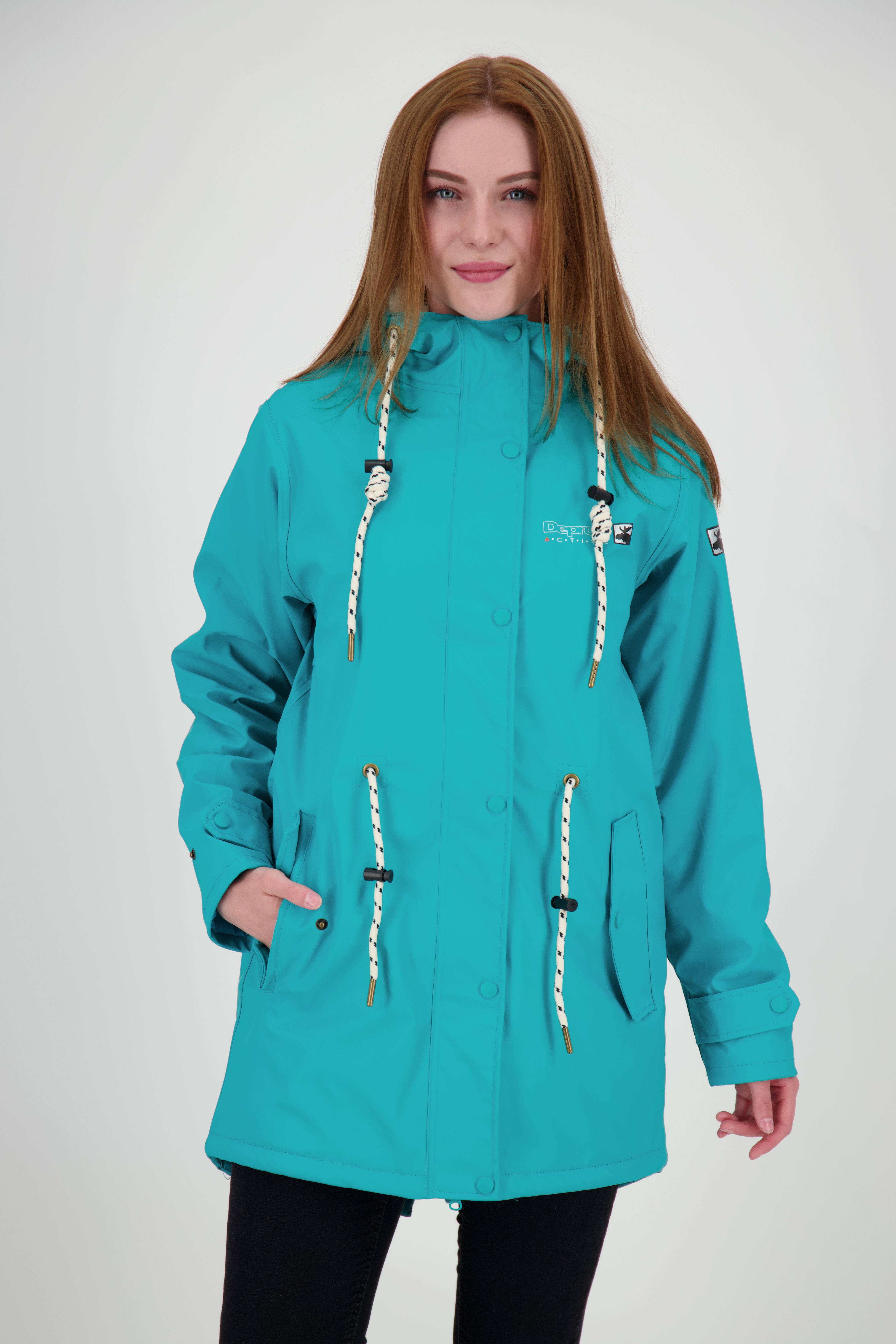 DEPROC Active Regenjacke "Friesennerz ELLESMERE WOMEN", auch in Großen Größ günstig online kaufen