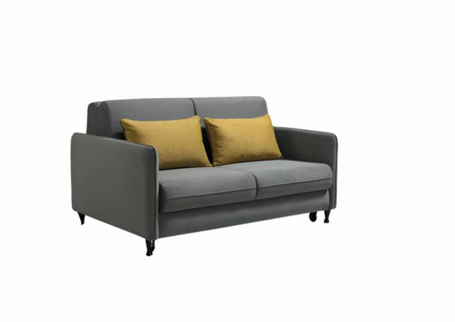 JVmoebel 2-Sitzer Stoff Sofa 2 Sitzer Couch Textil Schlafsofa Polster Bettf günstig online kaufen