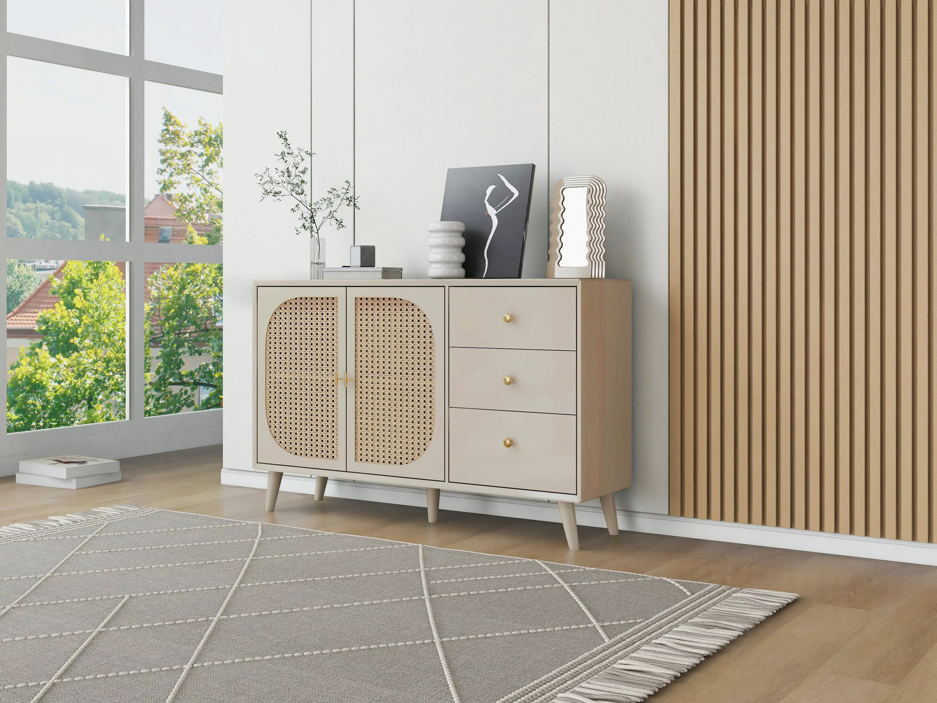 MODFU Sideboard Kommode (Breite 120 cm), günstig online kaufen