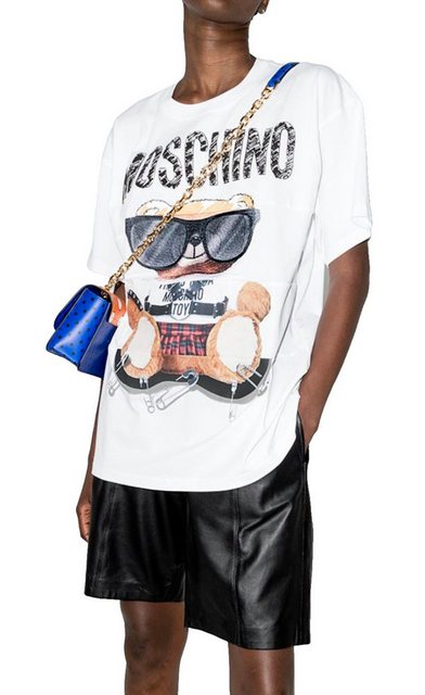 Moschino T-Shirt Couture Teddy Bear Oversize Loose Fit Teddybär Top günstig online kaufen