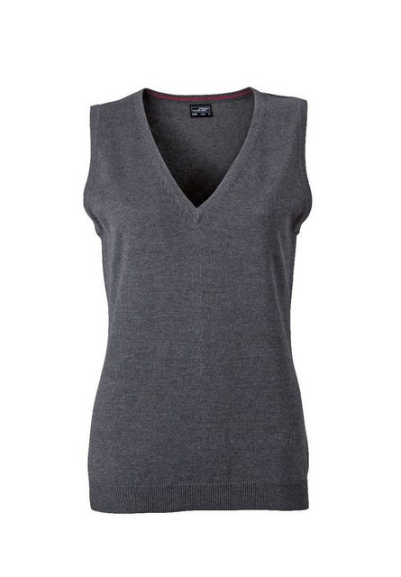 James & Nicholson Pullunder JN 656 Damen V-Neck Pullunder Leichte Strickqua günstig online kaufen