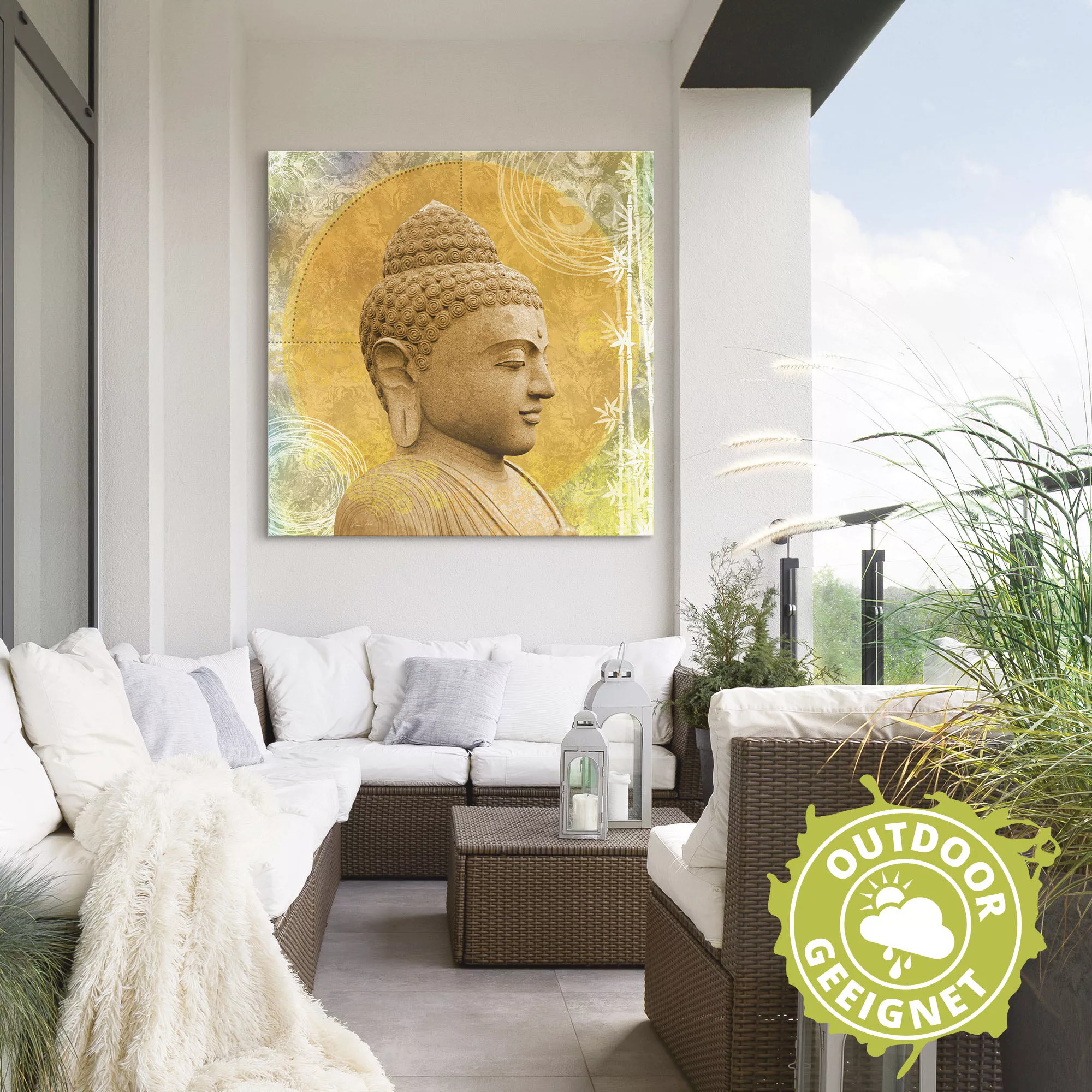 Artland Wandbild "Buddha II", Spa, (1 St.) günstig online kaufen