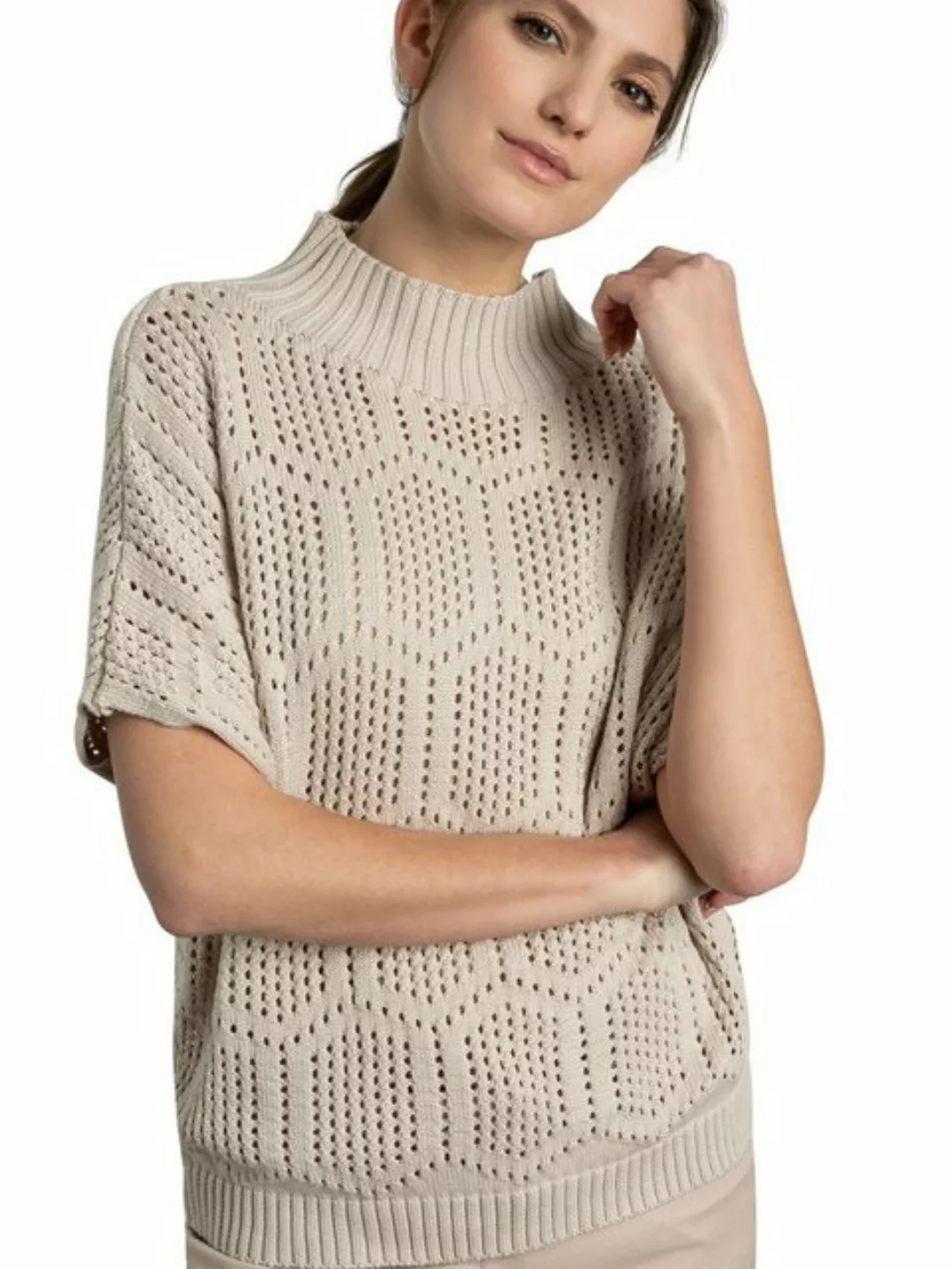 Feinstrick-Pullover mit Kaschmir, milky red, Frühjahrs-Kollektion günstig online kaufen