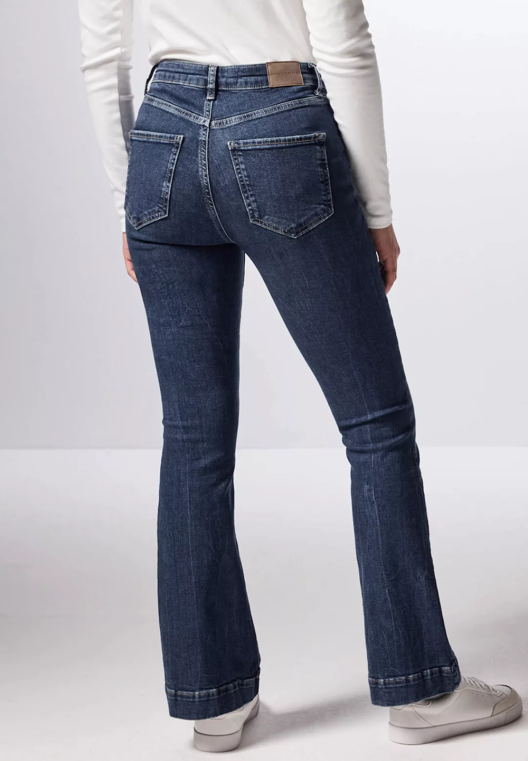 STREET ONE STUDIO Slim-fit-Jeans, High Waist günstig online kaufen