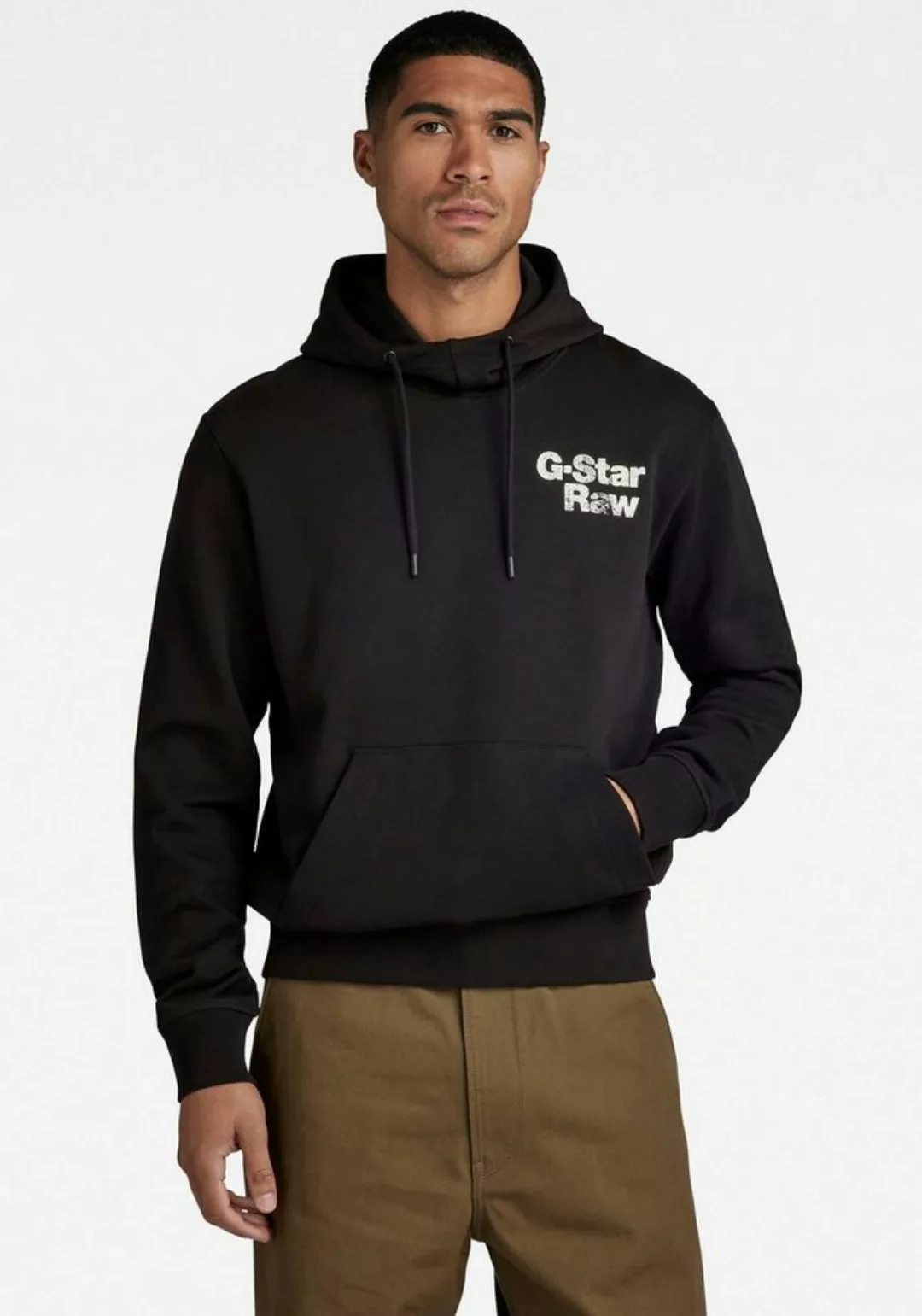 G-STAR Hoodie Back print hdd sw günstig online kaufen