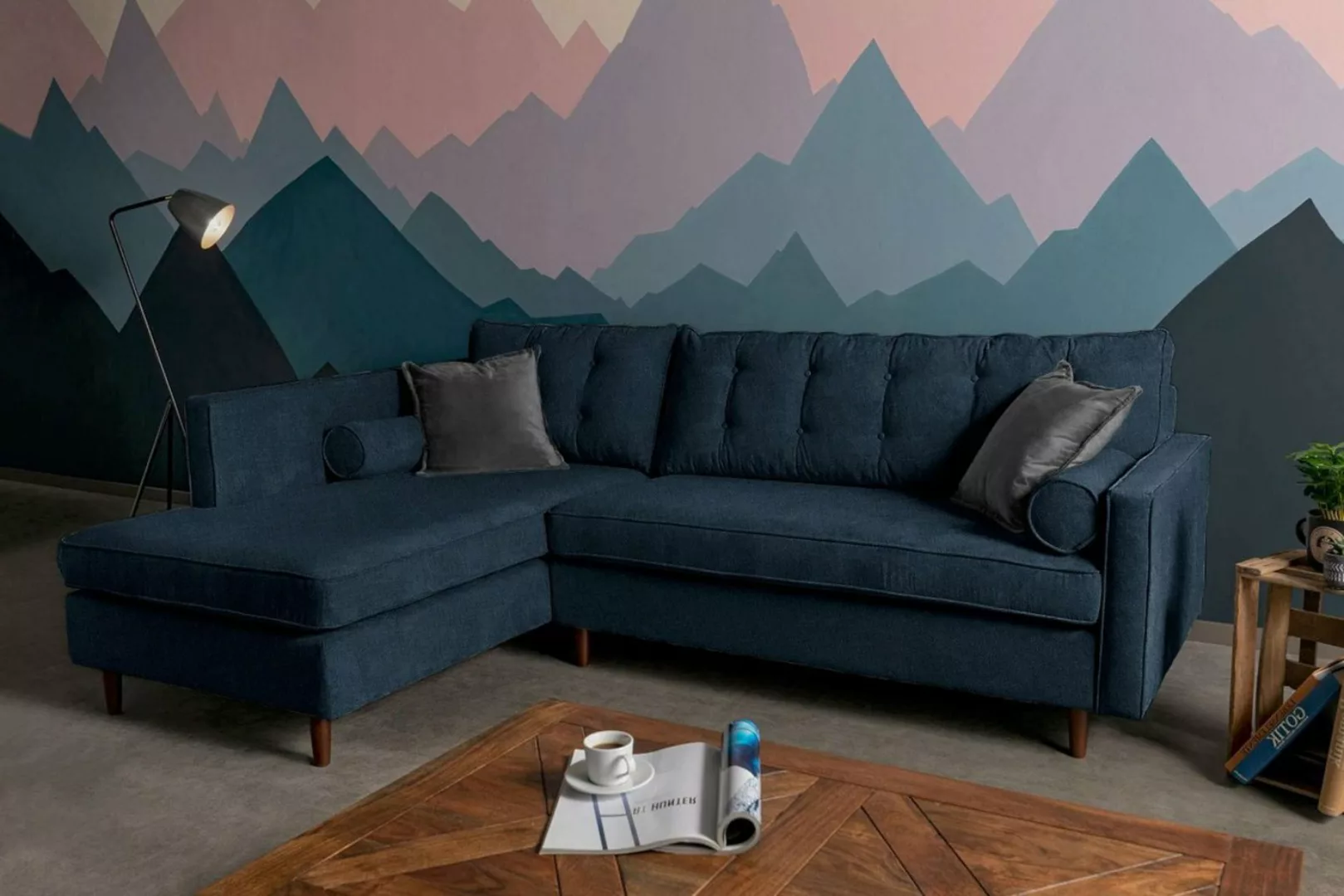 Stylefy Ecksofa Nelvan, L-Form, Eckcouch, Ottomane links oder rechts bestel günstig online kaufen