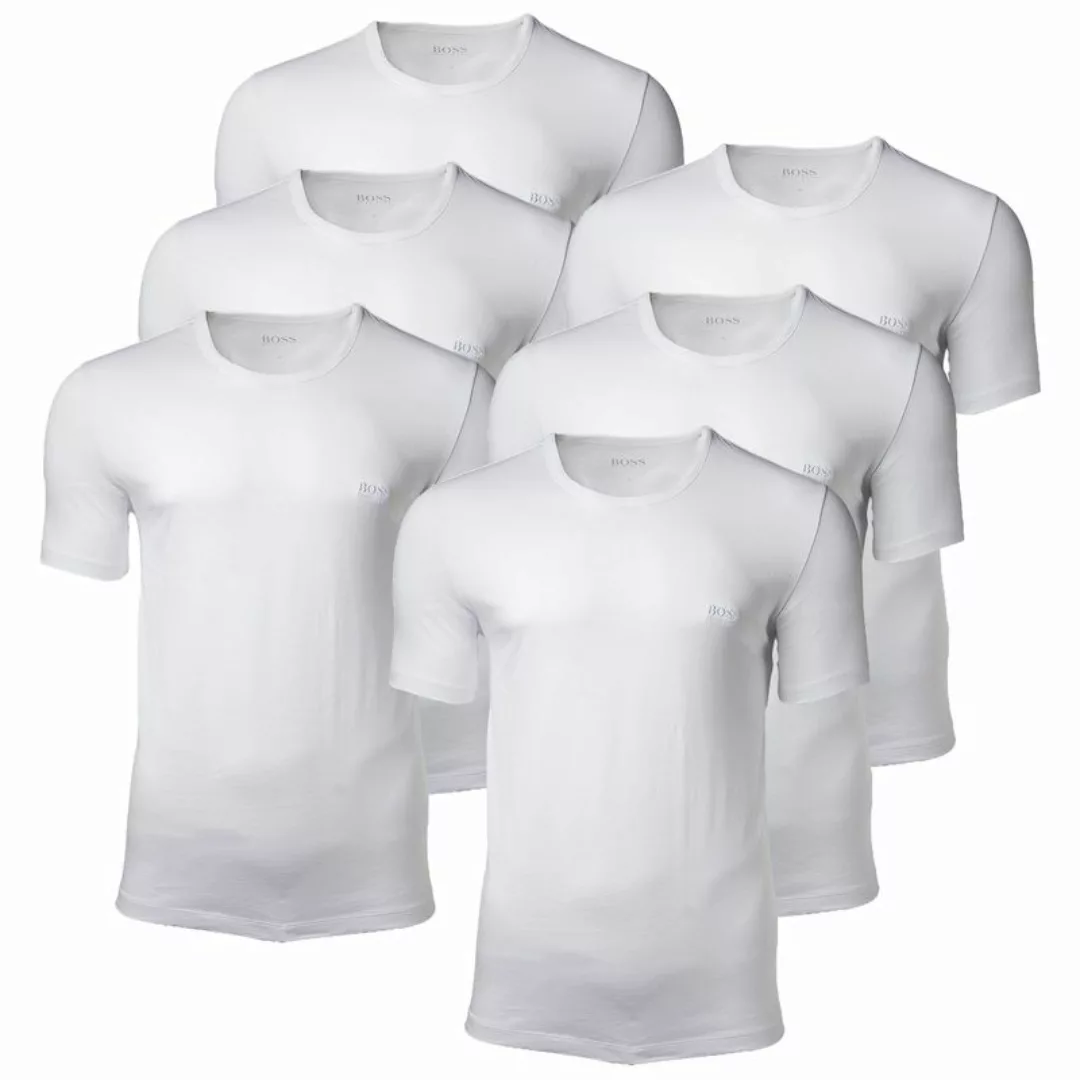 Boss Rundhals-t-shirt 3 Einheiten 2XL White günstig online kaufen