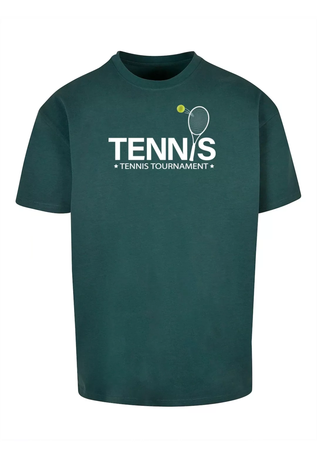 Merchcode T-Shirt "Merchcode Herren Tennis Racket Heavy Oversized Tee", (1 günstig online kaufen