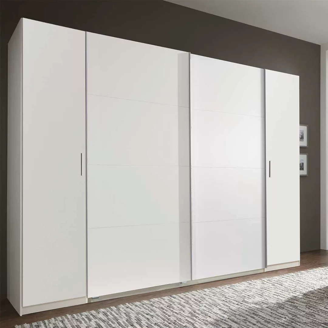 XL Schlafzimmerkleiderschrank 272 cm oder 316 cm breit Dreh- und Schiebetür günstig online kaufen