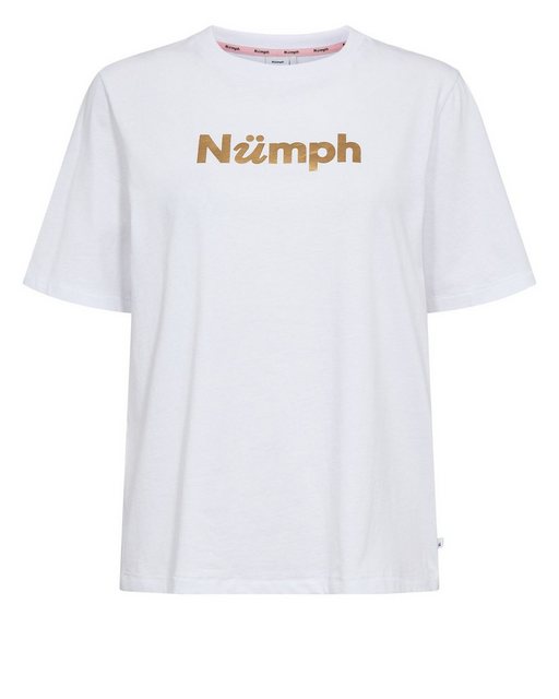 nümph T-Shirt – Basic T-Shirt mit Logo Print für lässige Looks günstig online kaufen