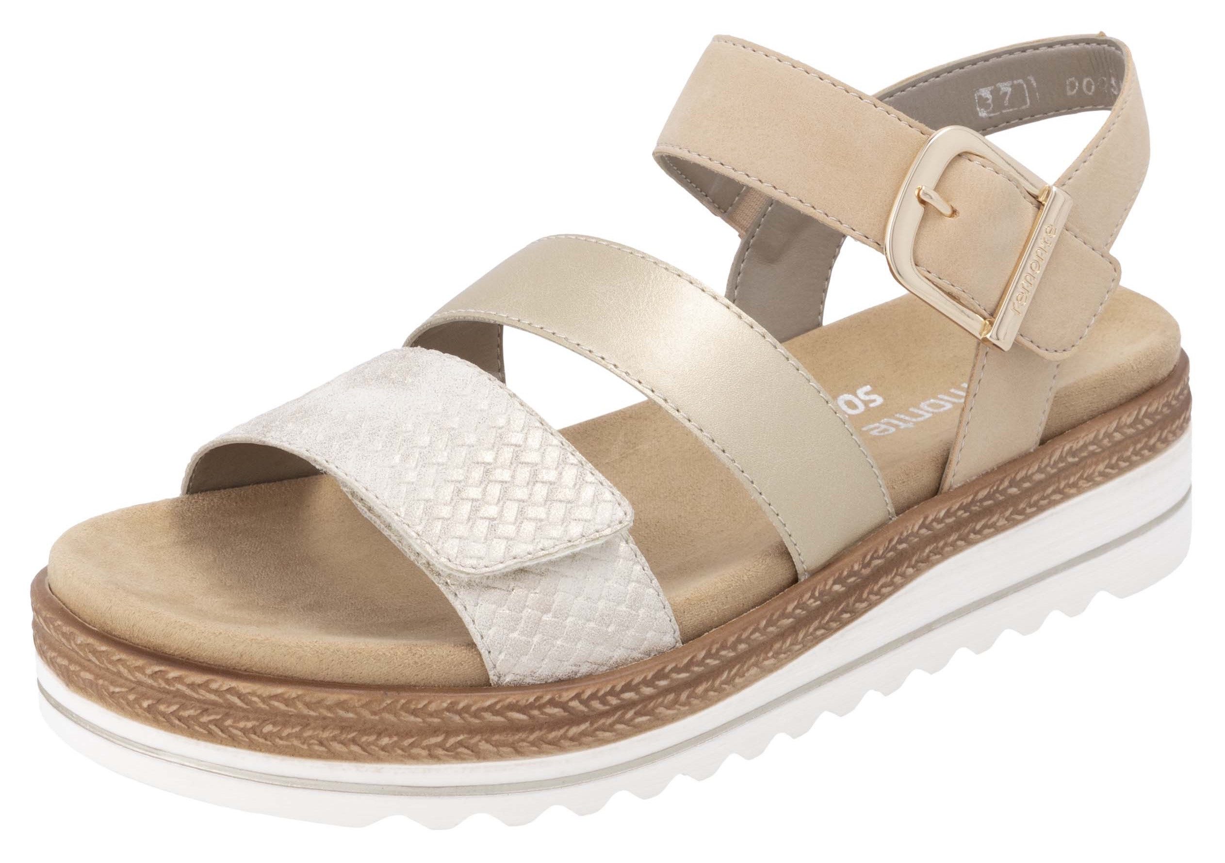 Remonte Keilsandalette, Keilabsatz, Sommerschuh, Sandale in günstig online kaufen