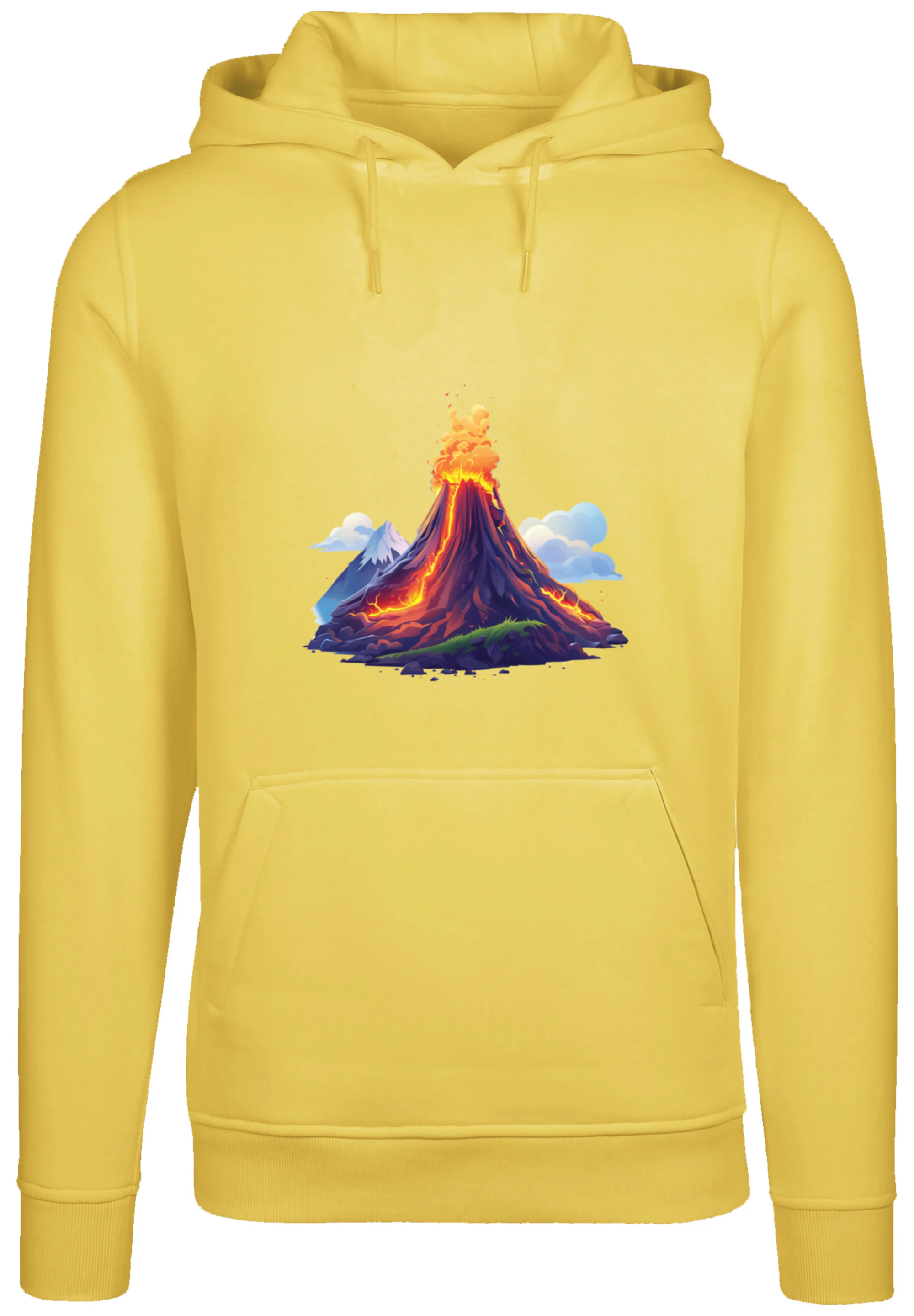 F4NT4STIC Kapuzenpullover "Vulkanausbruch", Premium Qualität günstig online kaufen