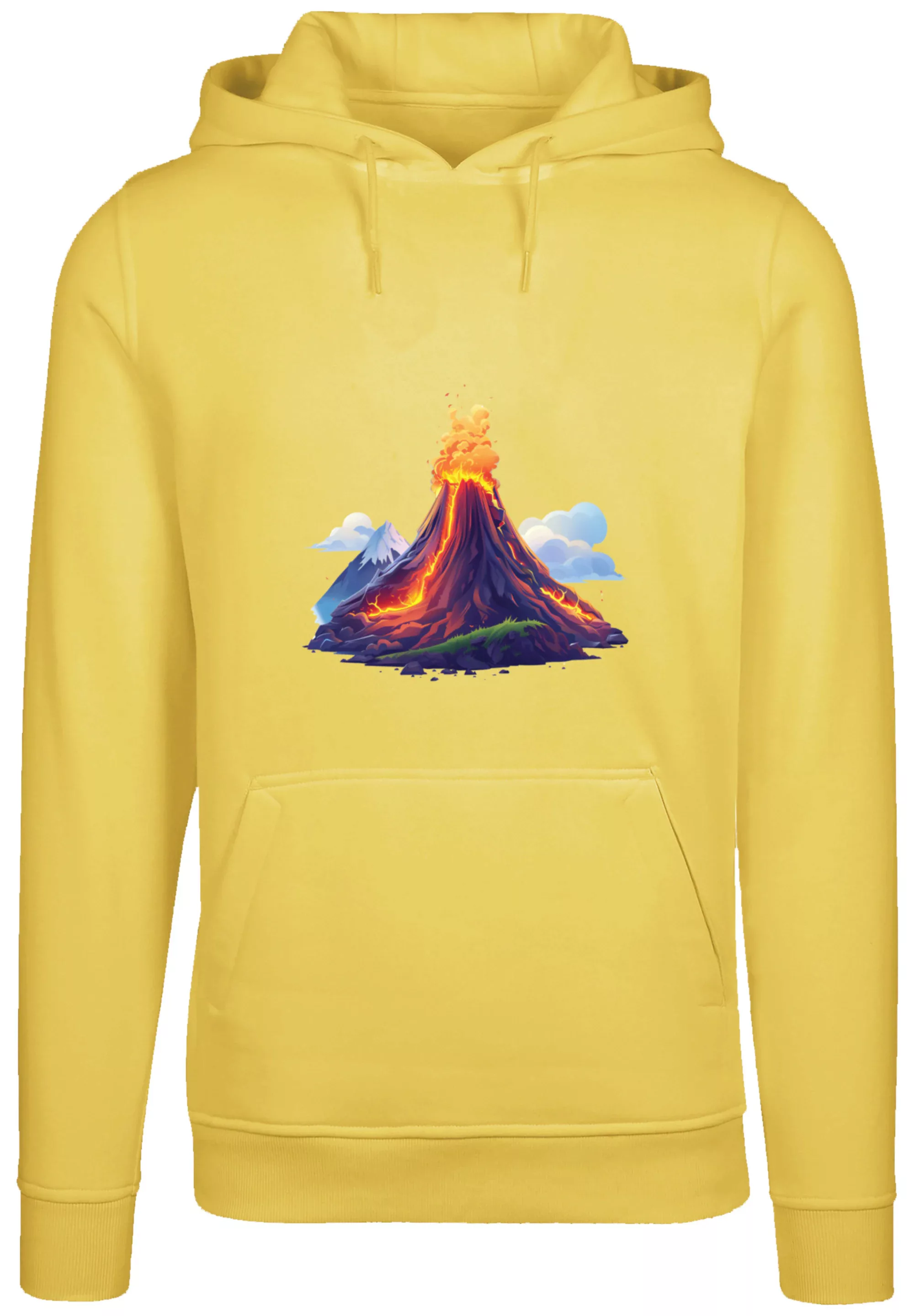 F4NT4STIC Kapuzenpullover "Vulkanausbruch", Premium Qualität günstig online kaufen