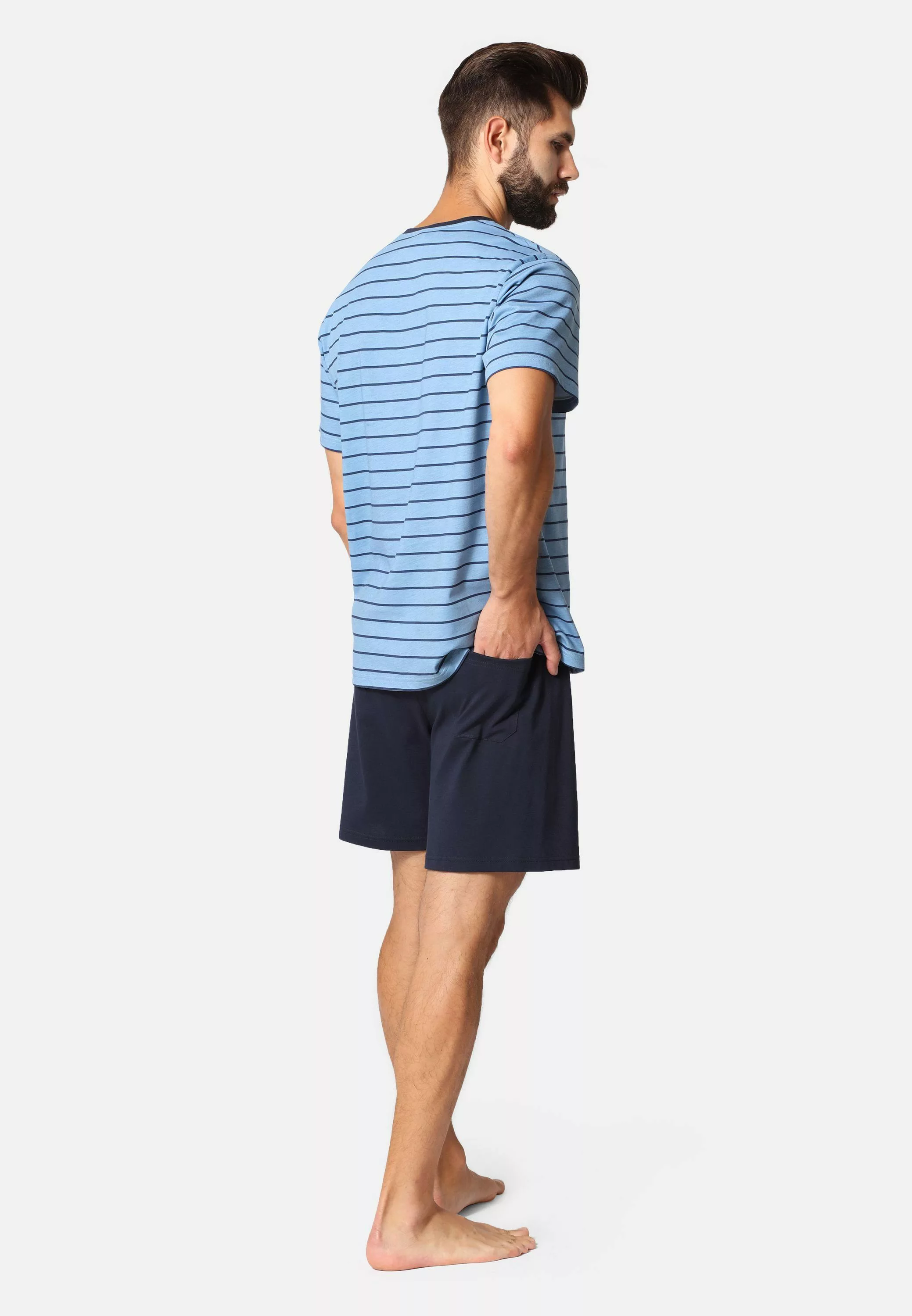 Ladeheid Schlafanzug Herren Schlafanzug kurz aus günstig online kaufen
