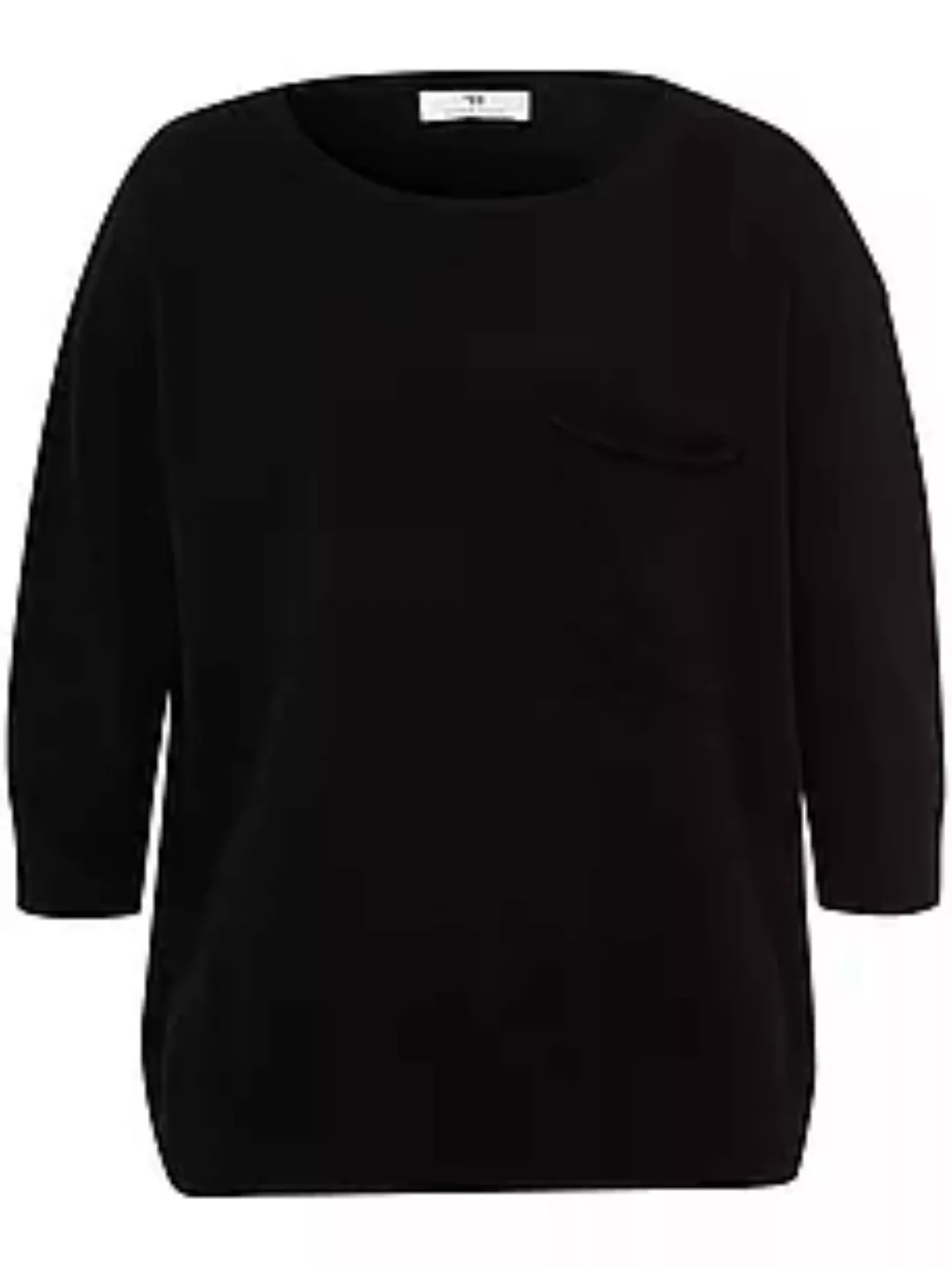 Pullover 3/4-Arm Peter Hahn schwarz günstig online kaufen