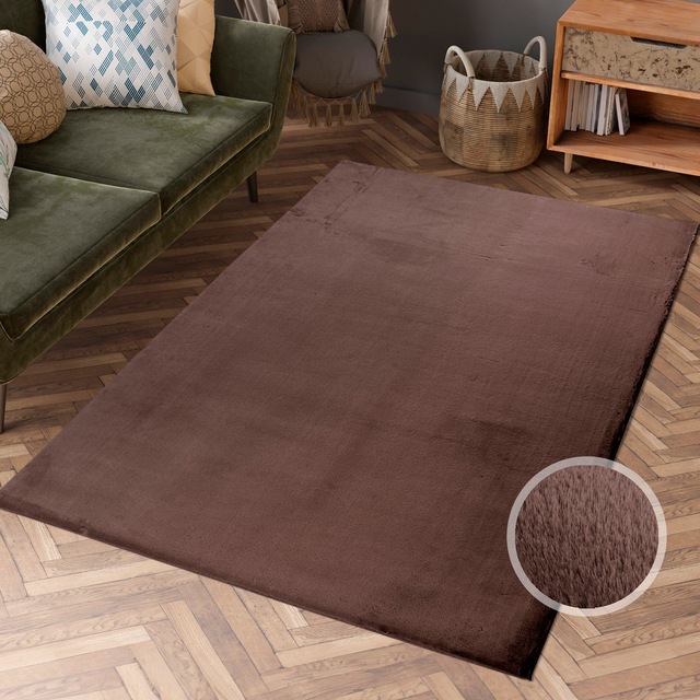 Carpet City Hochflor-Teppich »TOPIA 400«, rechteckig, 21 mm Höhe, Kunstfell günstig online kaufen