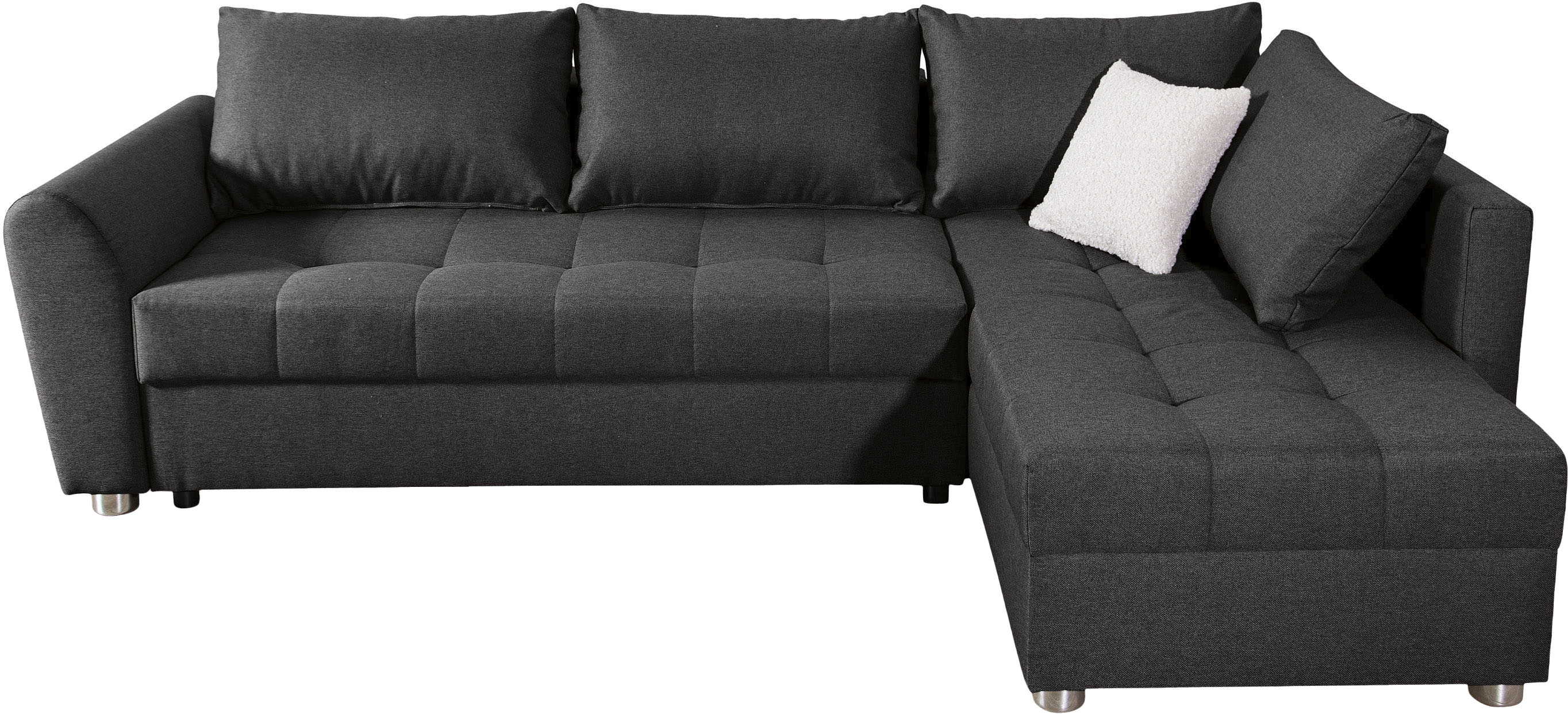 COLLECTION AB Ecksofa "JANA XL-Sofa L-Form", inkl. Bettfunktion, Bettkasten günstig online kaufen