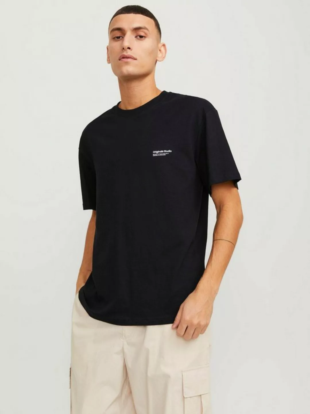 Jack & Jones Rundhalsshirt JORVESTERBRO BACK TEE SS CREW NECK SN günstig online kaufen