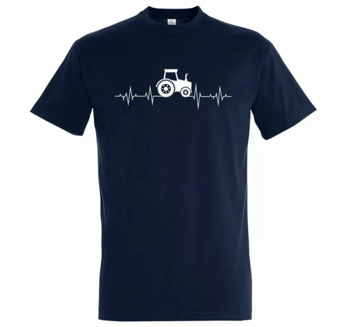 Youth Designz T-Shirt Heartbeat Traktor Herren Shirt mit trendigem Frontpri günstig online kaufen